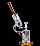 Tsunami Glass Microscope Themed Recycler Dab Rig
